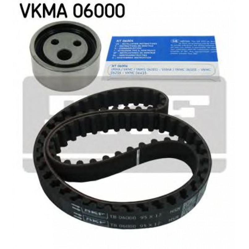 VKMA 06000 SKF Комплект ГРМ (ремінь + ролик)